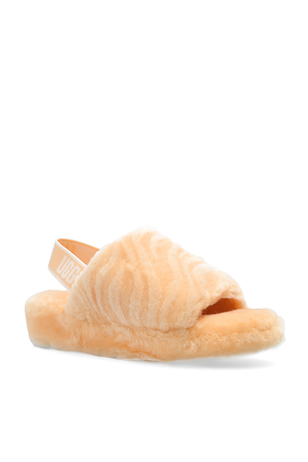 Ugg fluff sale yeah slides yellow